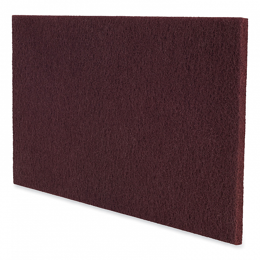Surface Preparation Pad Plus, 18 x 12, Maroon, 5/Carton (SPPP12X18)