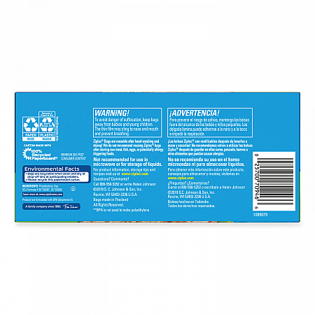 Sandwich Seal Top Bags, 6.5