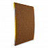 Clean and Shine Pad, 20 x 14, Brown/Yellow, 5/Carton (09555)