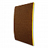 Clean and Shine Pad, 20 x 14, Brown/Yellow, 5/Carton (09555)