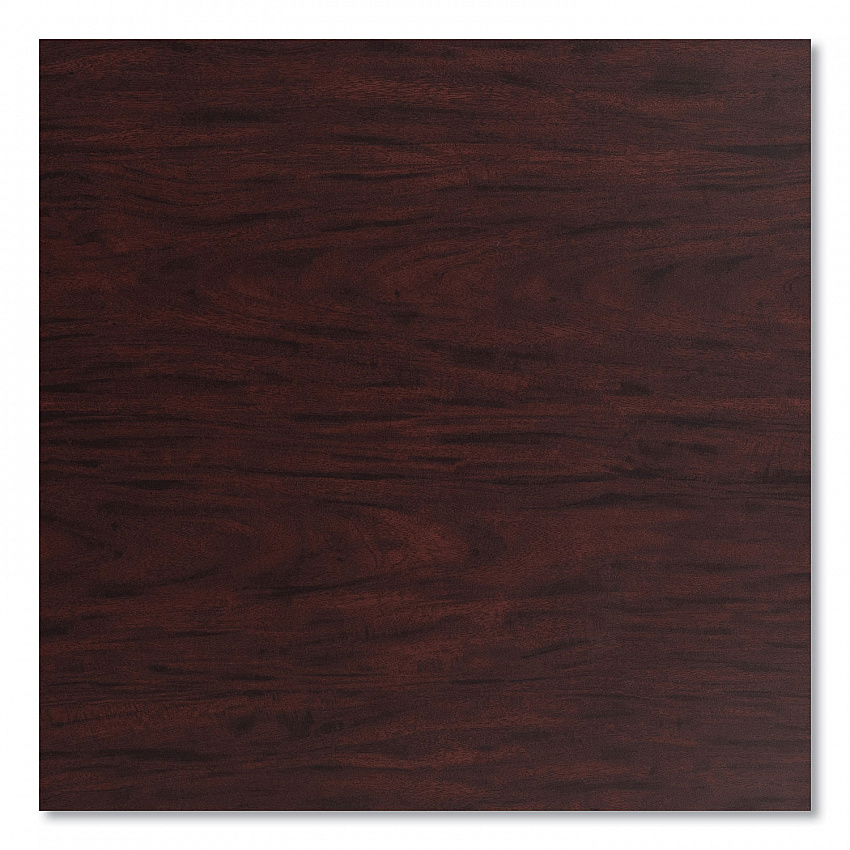 Cafe Table, 36" Diameter x 36h, Round Top/X-Base, Mahogany Top, Gray Base (CG13636XC1MY)