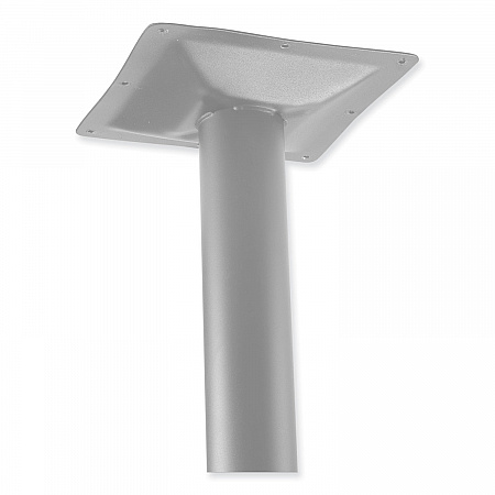 Cafe Table, 36w x 36d x 30h, Square Top/X-Base, Mahogany Top, Gray Base (CG33636XD1MY)