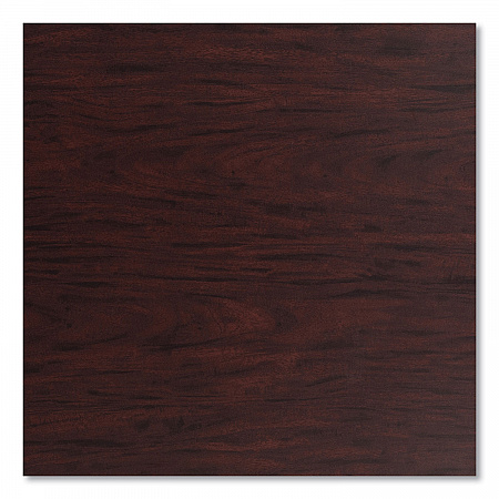 Cafe Table, 36w x 36d x 30h, Square Top/X-Base, Mahogany Top, Gray Base (CG33636XD1MY)