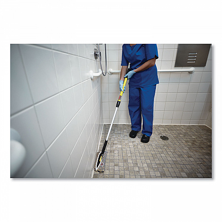 HYGEN MF Flexi Frame Scrubber Mop Covers, Microfiber, 8.3 x 8.3, Yellow, 12/Carton (Q88100YEL)