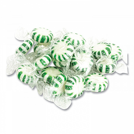 Candy Assortments, Spearmint Candy, 1 lb Bag (00655)