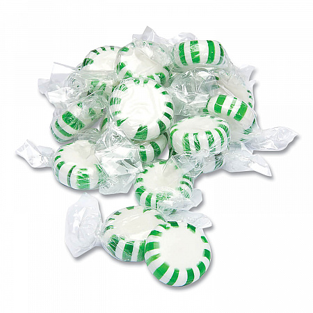 Candy Assortments, Spearmint Candy, 1 lb Bag (00655)