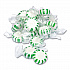 Candy Assortments, Spearmint Candy, 1 lb Bag (00655)