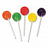 Lick Stix Suckers, Randomly Assorted Flavors, 1.85 lb/Bag (00653)