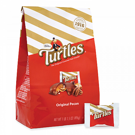 Original Turtle Bites, Original Pecan, 1 lb, 1.5 oz Bag (22002036)