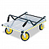 Stow-Away Platform Truck, 1,000 lb Capacity, 24 x 39 x 40, Aluminum/Black (4053NC)