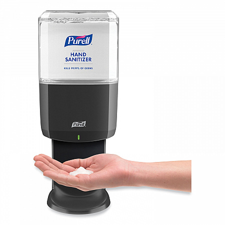 ES6 Touch Free Hand Sanitizer Dispenser, 1,200 mL, 5.25 x 8.56 x 12.13, Graphite (642401)