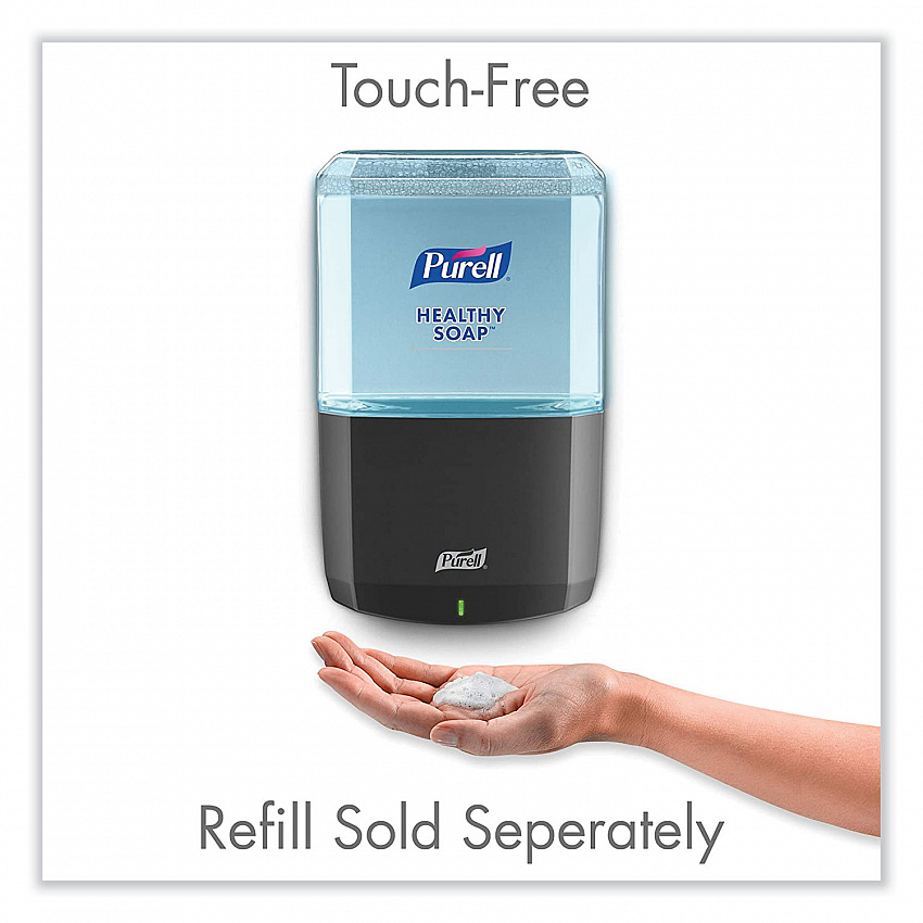 ES8 Soap Touch-Free Dispenser, 1,200 mL, 5.25 x 8.8 x 12.13, Graphite (773401)