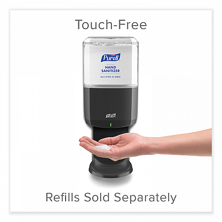 ES8 Touch Free Hand Sanitizer Dispenser, 1,200 mL, 5.25 x 8.56 x 12.13, Graphite (772401)