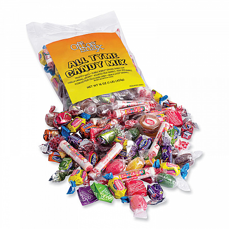 Candy Assortments, All Tyme Candy Mix, 1 lb Bag (00652)