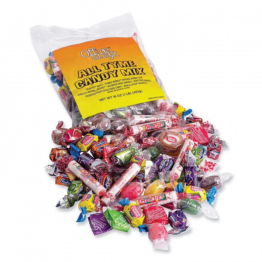 Candy Assortments, All Tyme Candy Mix, 1 lb Bag (00652)