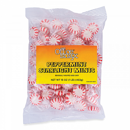 Candy Assortments, Starlight Peppermint Candy, 1 lb Bag (00670)
