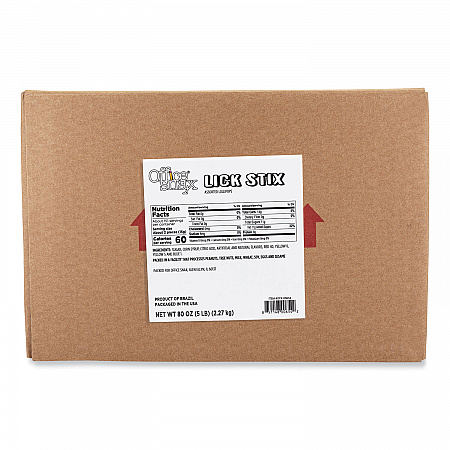 Lick Stix Suckers, Randomly Assorted Flavors, 5 lb Bag (00654)