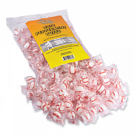Candy Assortments, Soft Peppermint Puffs, 22 oz Bag (00666)