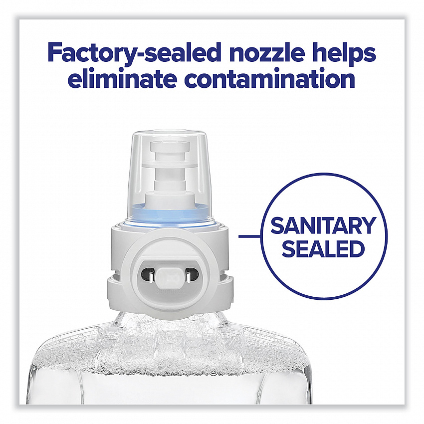 CS4 Hand Sanitizer Dispenser, 1,200 mL, 6.12 x 4.48 x 10.81, White (512101)