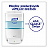 ES4 Soap Push-Style Dispenser, 1,200 mL, 4.88 x 8.8 x 11.38, White (503001)