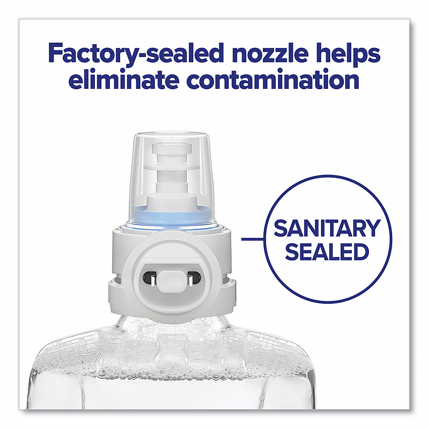 CS4 Soap Push-Style Dispenser, 1,250 mL, 4.88 x 8.8 x 11.38, White (513001)