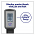 CS6 Hand Sanitizer Dispenser, 1,200 mL, 5.79 x 3.93 x 15.64, Graphite (652401)