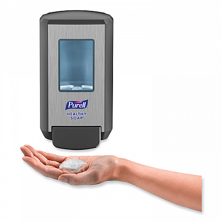 CS4 Soap Push-Style Dispenser, 1,250 mL, 4.88 x 8.8 x 11.38, Graphite (513401)