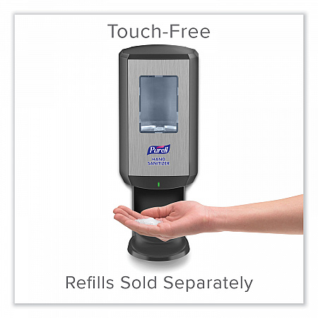 CS6 Hand Sanitizer Dispenser, 1,200 mL, 5.79 x 3.93 x 15.64, Graphite (652401)