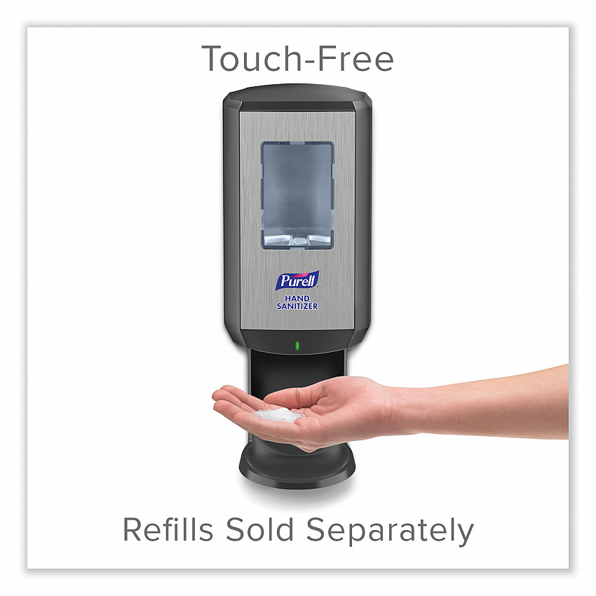 CS6 Hand Sanitizer Dispenser, 1,200 mL, 5.79 x 3.93 x 15.64, Graphite (652401)
