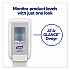 CS4 Hand Sanitizer Dispenser, 1,200 mL, 6.12 x 4.48 x 10.81, White (512101)