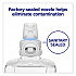 CS6 Hand Sanitizer Dispenser, 1,200 mL, 5.79 x 3.93 x 15.64, White (652001)