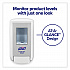 CS4 Soap Push-Style Dispenser, 1,250 mL, 4.88 x 8.8 x 11.38, White (513001)