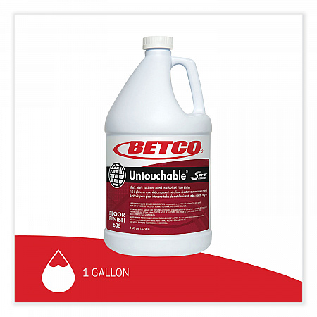 Untouchable Floor Finish with SRT, 1 gal Bottle, 4/Carton (6060400)