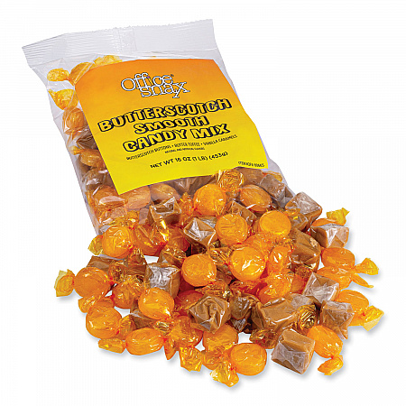 Candy Assortments, Butterscotch Smooth Candy Mix, 1 lb Bag (00665)