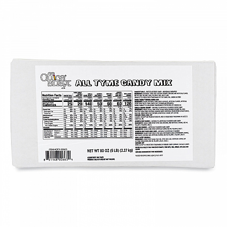 Candy Assortments, All Tyme Candy Mix, 5 lb Carton (00663)