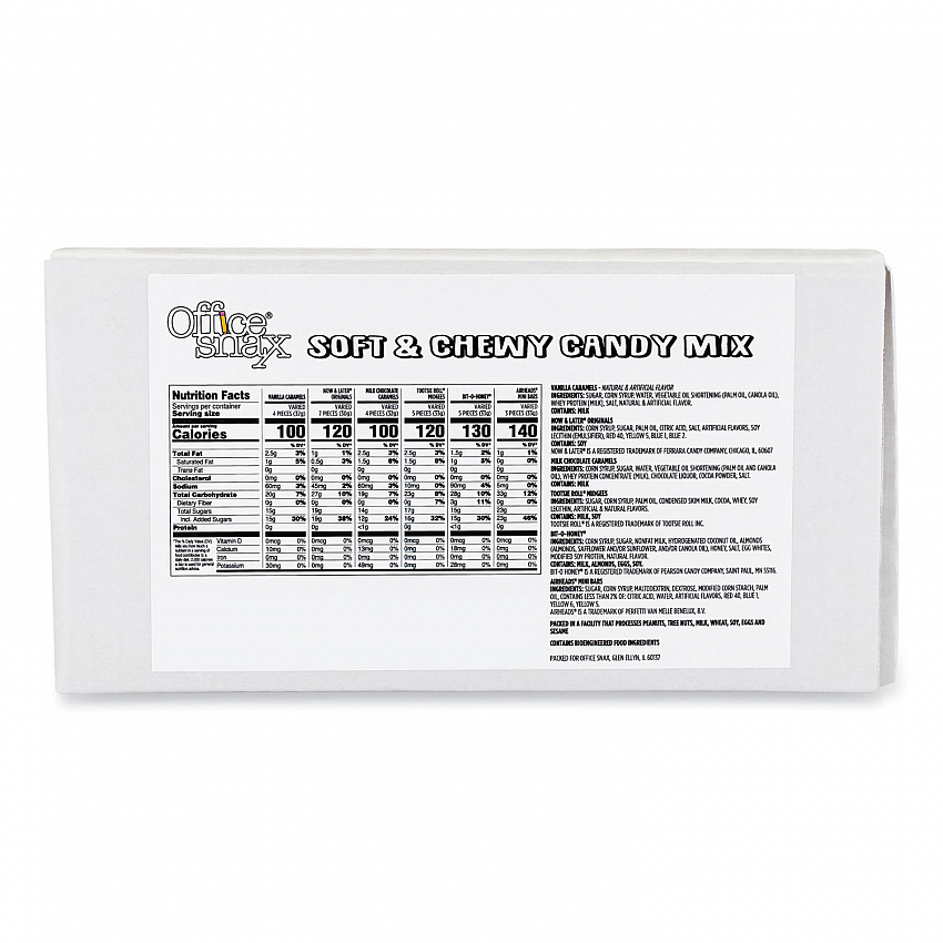 Candy Assortments, Soft and Chewy Candy Mix, 1 lb Bag (00664)