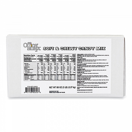 Candy Assortments, Soft and Chewy Candy Mix, 5 lb Carton (00656)