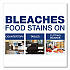 Disinfecting Cleaner w/Bleach, Fresh Scent, 1 gal Bottle, 3/Carton (24651CT)