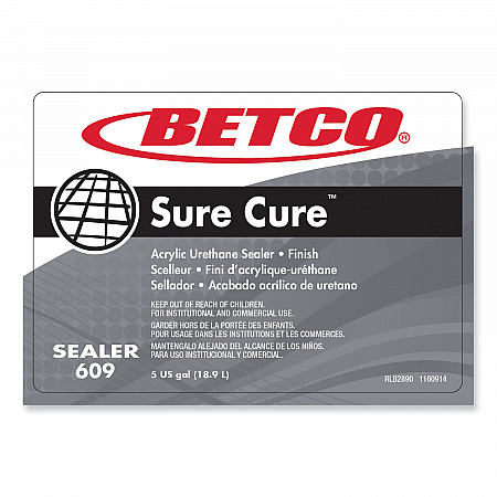 Sure Cure Urethane Fortified Sealer/Finish, 5 gal Bag-in-Box (609B500)