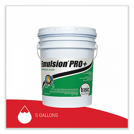 Emulsion Pro+ Floor Finish and Sealer, 5 gal Pail (B06750512)