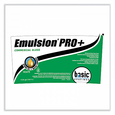 Emulsion Pro+ Floor Finish and Sealer, 5 gal Pail (B06750512)