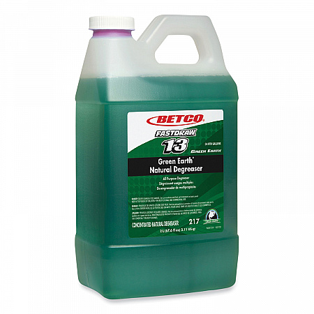Green Earth Natural FastDraw Degreaser, 2 L Bottle, 4/Carton (2174700)