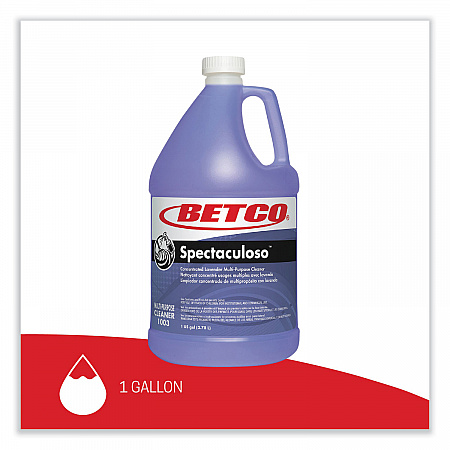 Spectaculoso Multipurpose Cleaner, Lavender Scent, 1 gal Bottle, 4/Carton (10030400)
