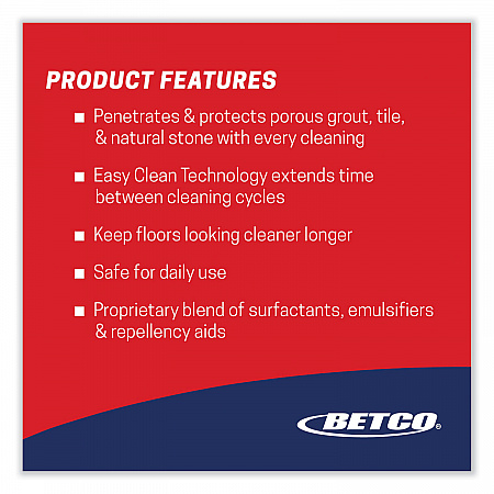 Stone, Tile, Grout Cleaner and Protectant, 1 gal Bottle, 4/Carton (16850400)