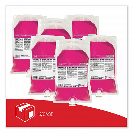 Pink Foaming Skin Cleanser Refill, Fresh Scent, 1,000 mL, 6/Carton (7502900)