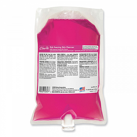 Pink Foaming Skin Cleanser Refill, Fresh Scent, 1,000 mL, 6/Carton (7502900)