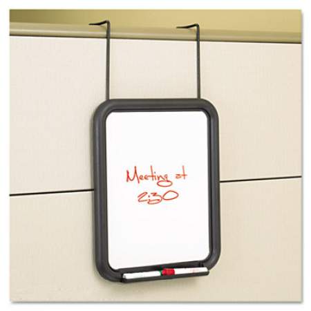 Safco Panelmate Dry Erase Marker Board, 13 1/2 x 16 5/8, 11 x 14 Surface, Charcoal (4158CH)