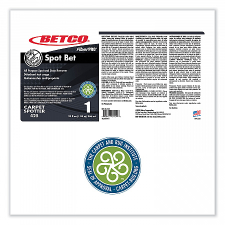 FiberPro Spot Bet Stain Remover, Country Fresh Scent, 32 oz Bottle, 12/Carton (4251200)