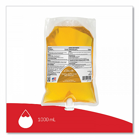 Antibacterial Foaming Skin Cleanser Refill, Fresh Scent, 1,000 mL, 6/Carton (7512900)