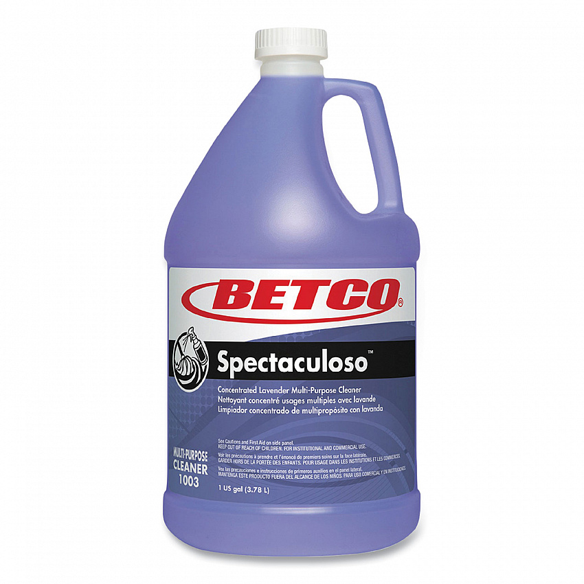 Spectaculoso Multipurpose Cleaner, Lavender Scent, 1 gal Bottle, 4/Carton (10030400)